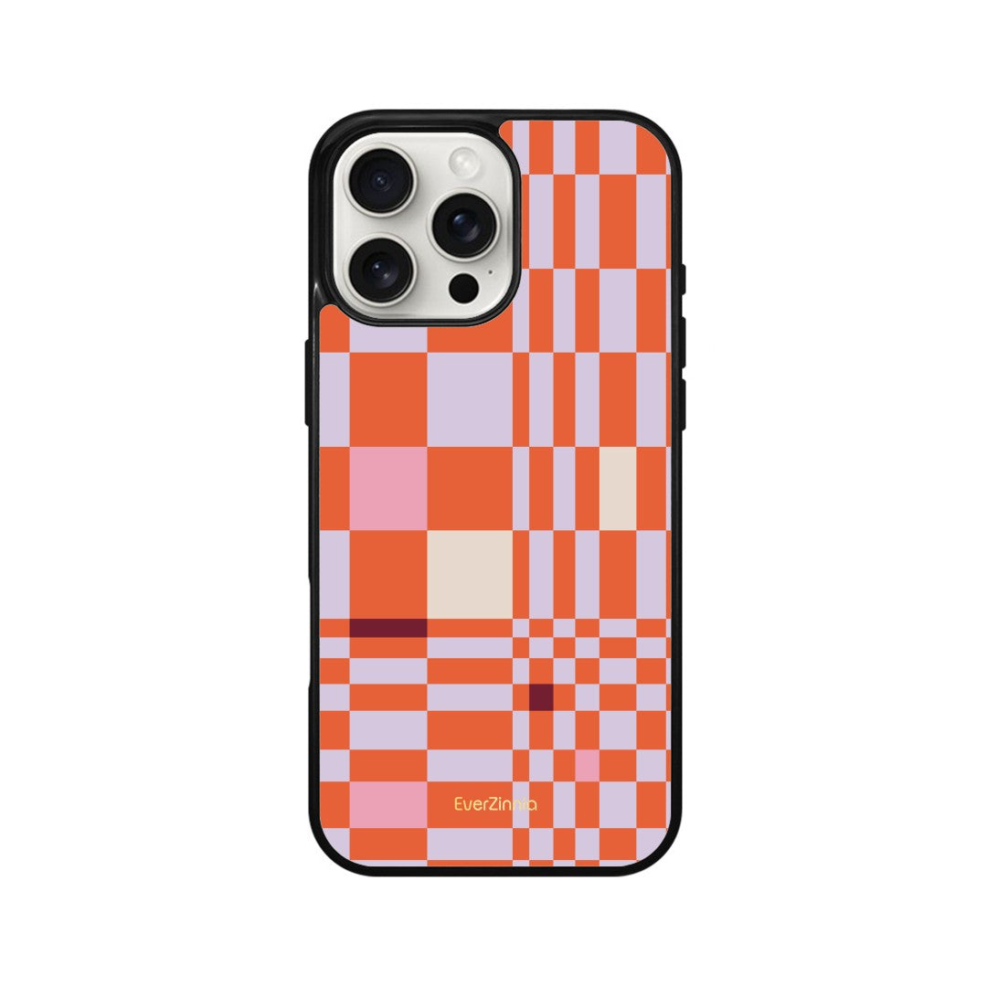 Orange Checker – Divine Case