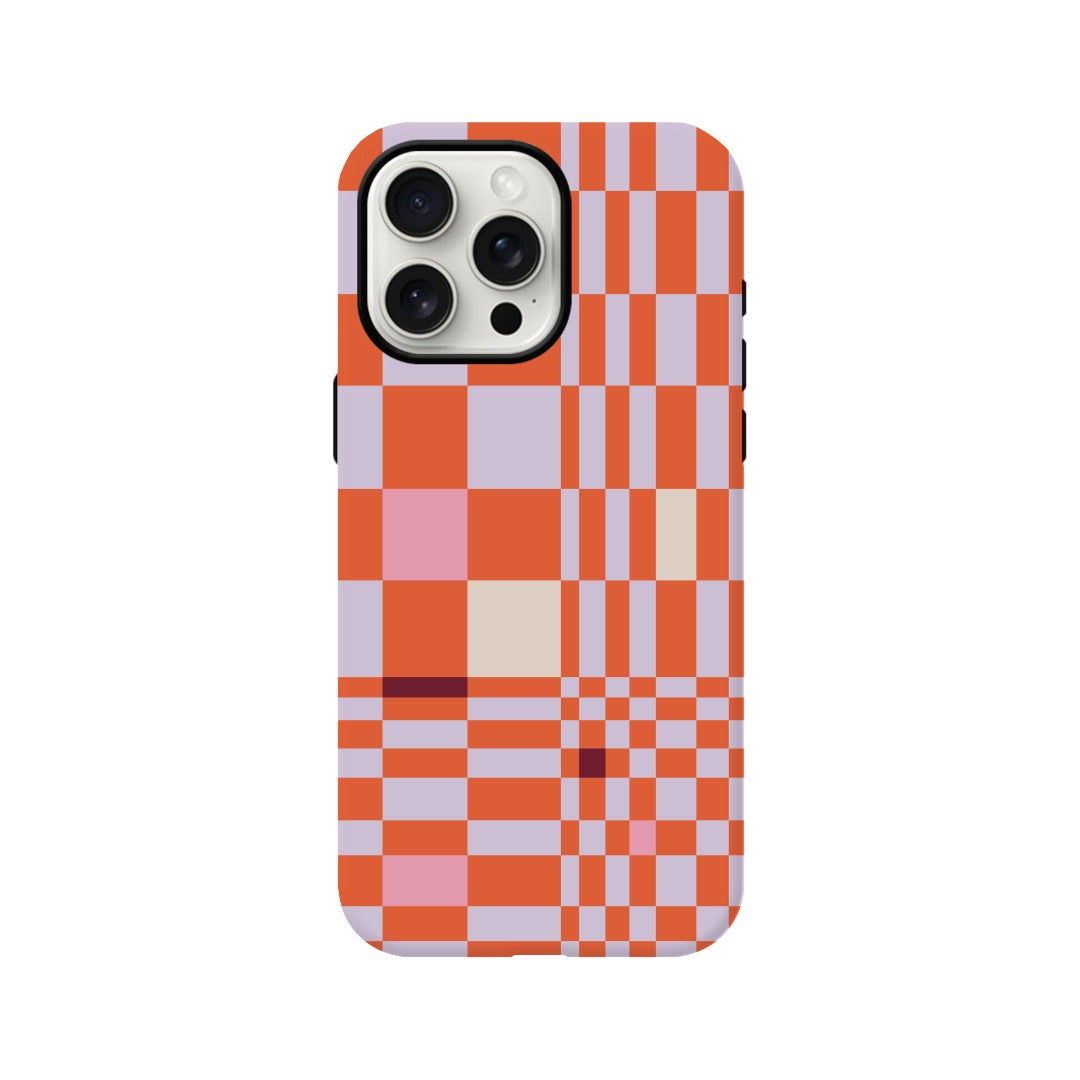 Orange Checker – Tough Case