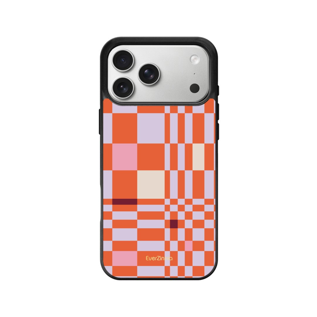 Orange Checker – Divine Case